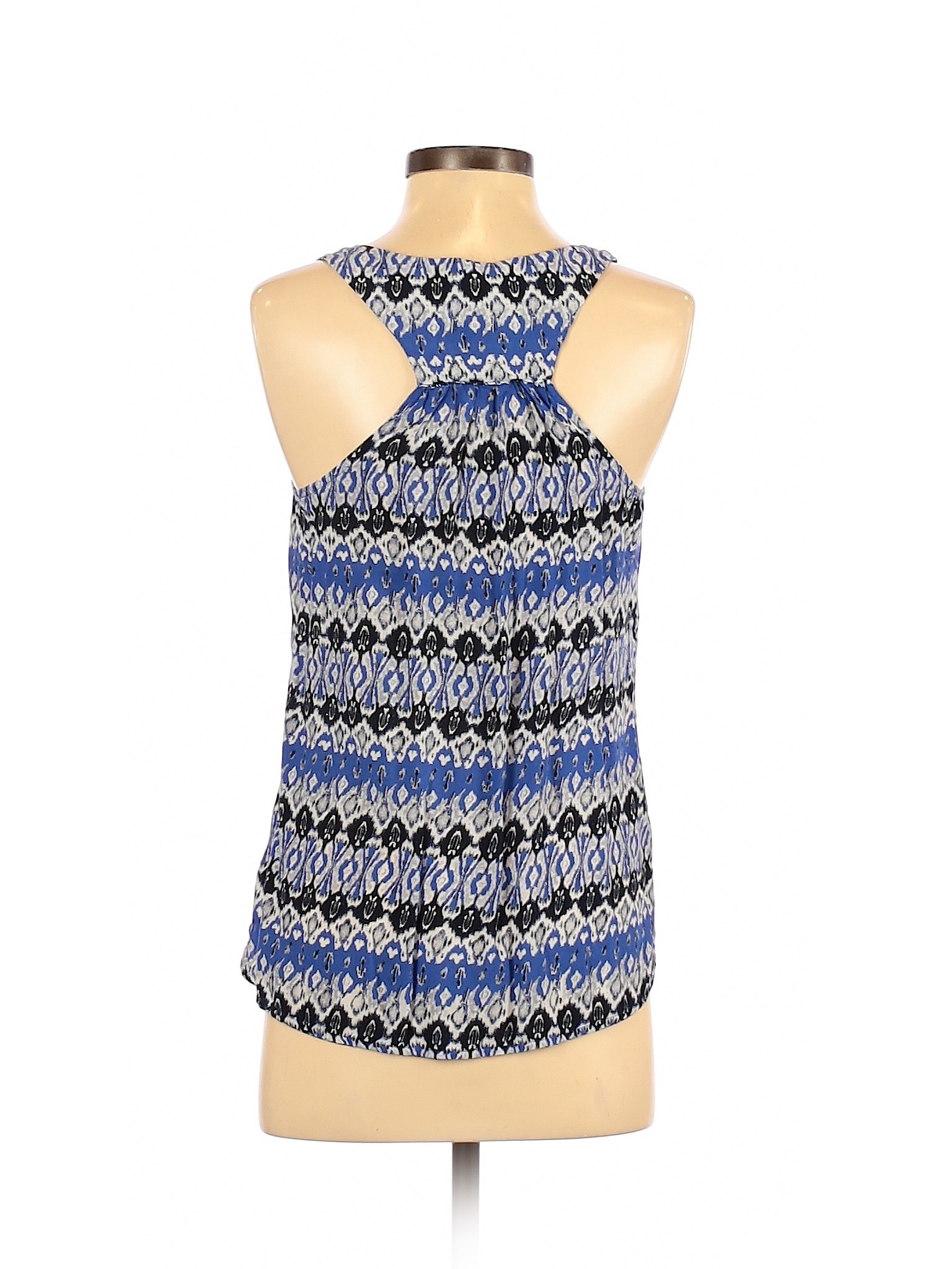 Cynthia by Cynthia Rowley Women Blue Sleeveless Blouse S | eBay