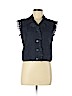 Chanel 100% Linen Blue Vest Size EU 40 / US 10 - photo 1
