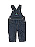 Just One Year by Carter's 100% Cotton Blue Overalls 3-6 MO / 6 MO - photo 1