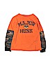 Carter's 100% Cotton Camo Graphic Orange Long Sleeve T-Shirt Size 7 - photo 1