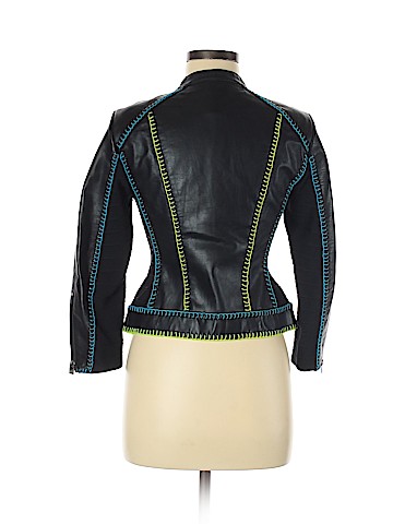 Herve Leger Leather Jacket (view 2)