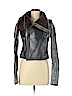 Rick Owens 100% Leather Gray Leather Jacket Size EU (IT) 40 / US 4 - photo 1