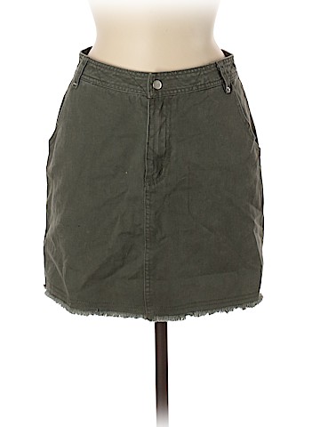 Lulu's Denim Skirt (view 1)