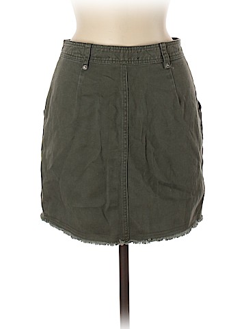 Lulu's Denim Skirt (view 2)