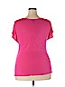 Rafaella 100% Rayon Pink Short Sleeve Top Size XXL - photo 2