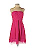 Nanette Lepore 100% Silk Pink Cocktail Dress Size 6 - photo 1