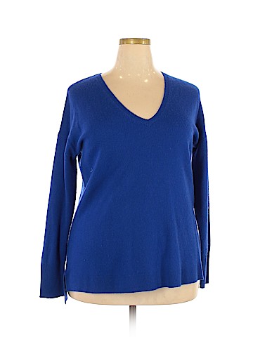 Halogen Cashmere Pullover Sweater (view 1)