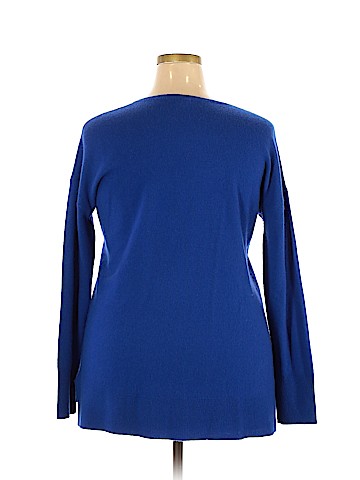 Halogen Cashmere Pullover Sweater (view 2)