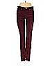 7 For All Mankind Burgundy Cords Size 26 waist - photo 1