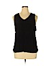 Socialite 100% Rayon Black Sleeveless Blouse Size XL - photo 1