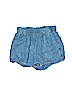 Conscious Collection by H&M 100% Lyocell Blue Shorts Size 4 - photo 1