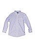 Tommy Hilfiger 100% Cotton Blue Short Sleeve Button-Down Shirt Size 14 - photo 1