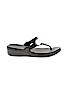 Crocs Black Flip Flops Size 7 (wide) - photo 1