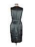 Ports 1961 100% Silk Gray Cocktail Dress Size 6 - photo 2