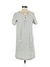 Roxy 100% Cotton Gray Casual Dress Size S (petite) - photo 1