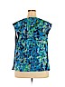 Jones Studio Blue Short Sleeve Top Size 2X - photo 2