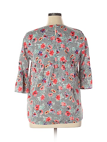 Sanctuary 3/4 Sleeve Blouse (view 2)