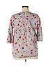 Sanctuary 100% Cotton Gray 3/4 Sleeve Blouse Size XL - photo 2