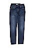 7 For All Mankind Solid Blue Jeans Size 8 - photo 1