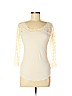 Free People Ivory 3/4 Sleeve Top Size M - photo 1