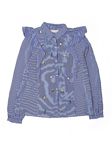 Zara Long Sleeve Button-Down Shirt (view 1)