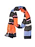 J. Crew Factory Store Stripes Blue Scarf One size - photo 1