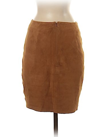 Chelsea28 Leather Skirt (view 2)