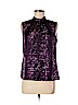 Vince Camuto 100% Polyester Purple Sleeveless Blouse Size 8 (petite) - photo 1