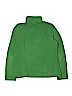 Lands' End 100% Polyester Green Fleece Jacket Size 10 - 12 - photo 2
