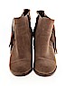 Vince Camuto 100% Leather Tan Ankle Boots Size 10 - photo 2
