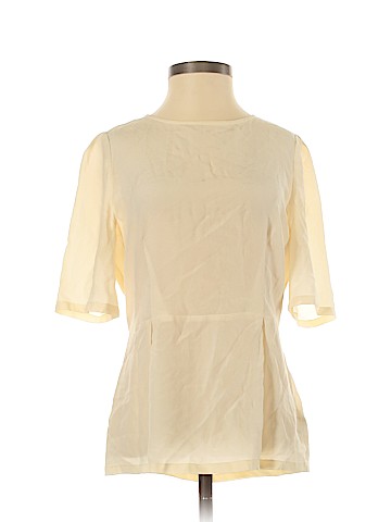 Broadway & Broome Short Sleeve Silk Top (view 1)