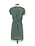 H&M 100% Polyester Green Casual Dress Size 4 - photo 2
