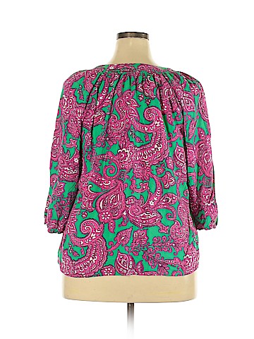 Crown & Ivy 3/4 Sleeve Blouse (view 2)