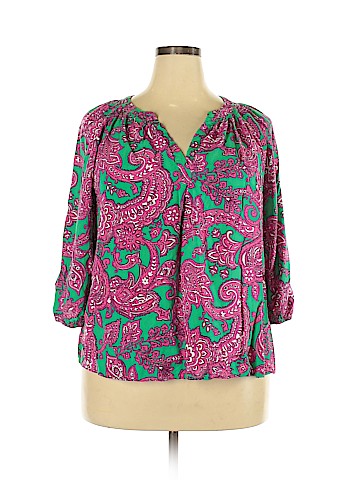 Crown & Ivy 3/4 Sleeve Blouse (view 1)