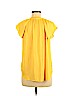 Loft design by... 100% Polyester Gold Short Sleeve Blouse Size M (petite) - photo 2