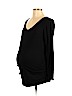 Motherhood Black Long Sleeve T-Shirt Size L - photo 1