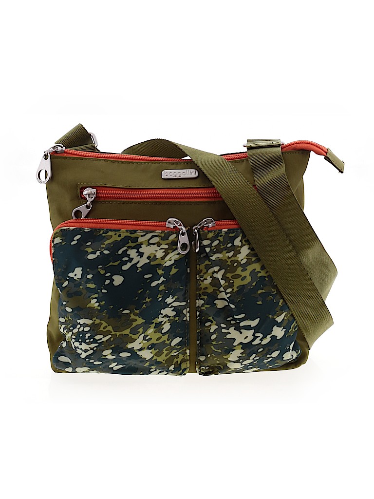Baggallini Floral Green Crossbody Bag One Size 65 off thredUP