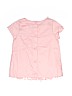 Max Studio 100% Cotton Pink Short Sleeve Blouse Size 4T - photo 2