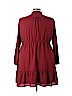 J.Crew Mercantile 100% Polyester Burgundy Casual Dress Size 22 - photo 2