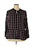 Ann Taylor LOFT 100% Rayon Black Long Sleeve Top Size 18 - photo 1