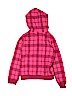 The Children's Place Floral Plaid Pink Zip Up Hoodie Size 5 - photo 2
