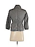 Ann Taylor LOFT 100% Cotton Gray Jacket Size XXS (petite) - photo 2