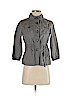 Ann Taylor LOFT 100% Cotton Gray Jacket Size XXS (petite) - photo 1