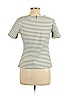 Banana Republic White Short Sleeve Top Size 10 (petite) - photo 2