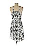 Aqua 100% Polyester White Casual Dress Size M - photo 2
