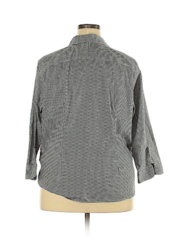 Lauren by Ralph Lauren Long Sleeve Button-Down Shirt (view 2)