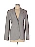 Theory Gray Wool Blazer Size 8 - photo 1