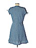 J. Crew Factory Store 100% Cotton Blue Casual Dress Size 6 - photo 2