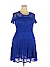 Assorted Brands Blue Cocktail Dress Size 3X - photo 1