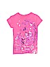The Children's Place 100% Cotton Graphic Pink Short Sleeve T-Shirt Size XS (kids) - photo 1